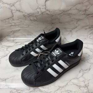 Unisex Adidas  Superstar II (2) Black JI0079 US Size Men’s 9,5 / Women’s 10,5